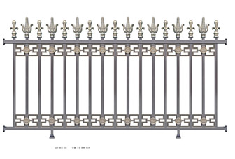 铝艺围栏DLX-1702